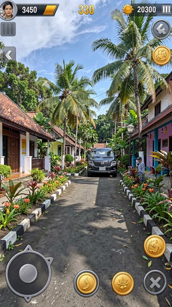 369zk - Tangkapan layar menunjukkan karakter utama dalam aksi.