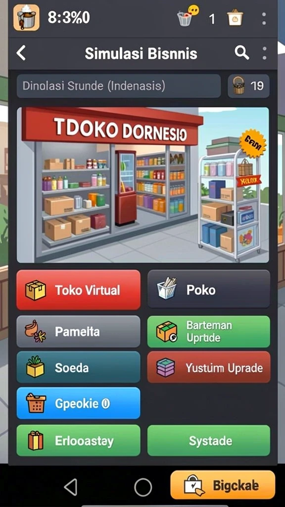 555f - Tampilan antarmuka yang intuitif dan user-friendly.