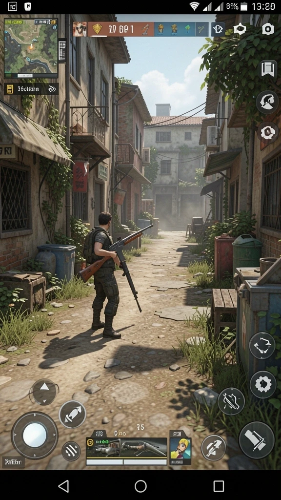 7cone - Tangkapan layar menunjukkan mode multiplayer yang seru.