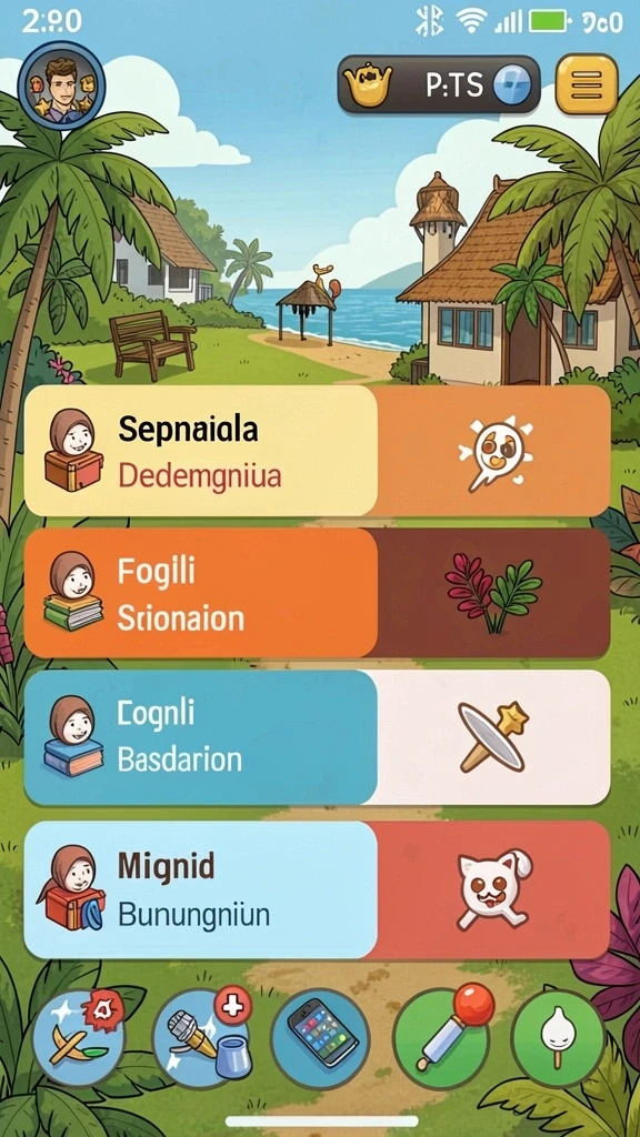 bw888 - Screenshot karakter yang dapat dikustomisasi sesuai keinginan.