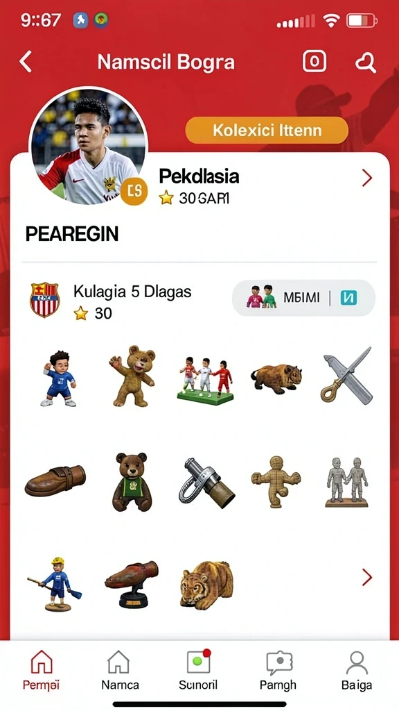 jamin777 - Tangkapan layar sistem reward menarik yang tersedia.