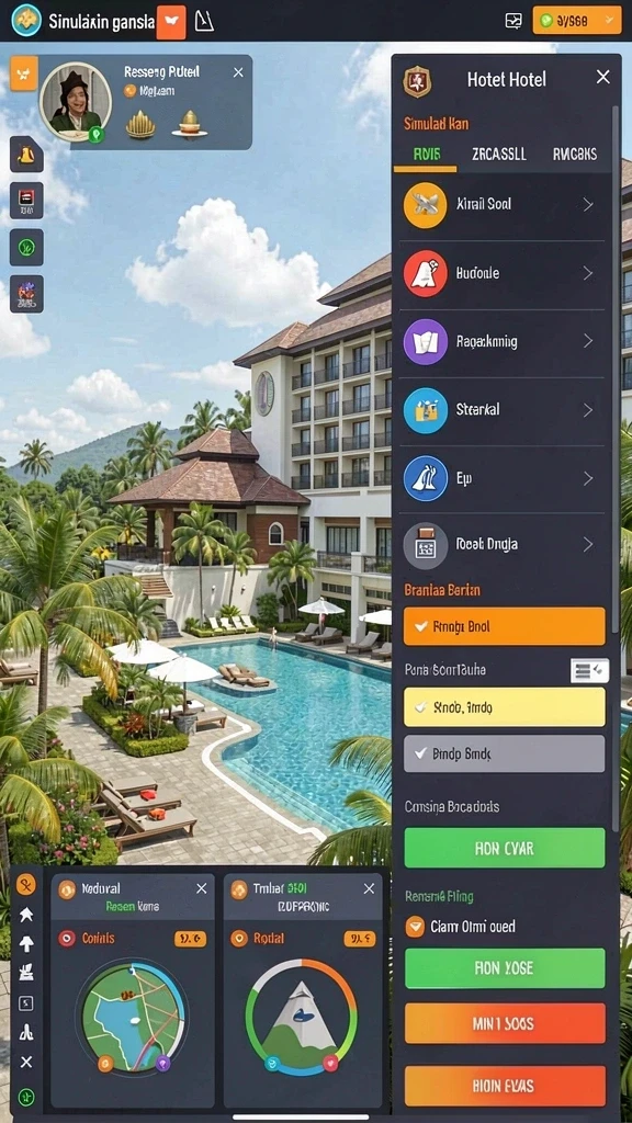 qqstar - Tampilan antarmuka yang menarik dan mudah digunakan.