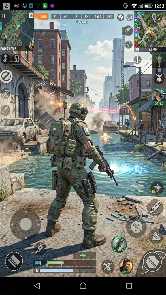 sp666 - Screenshot dari petualangan epik di level baru.